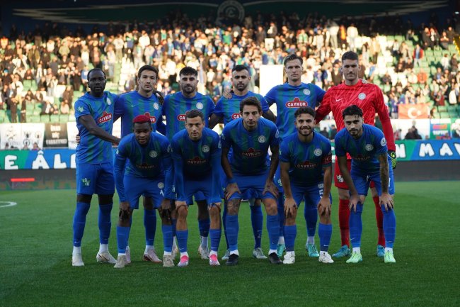 ÇAYKUR RİZESPOR A.Ş. 3 - 0 BELLONA KAYSERİSPOR
