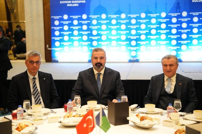 Çaykur Rizespor Kulübü’nden Ankara’da iftar
