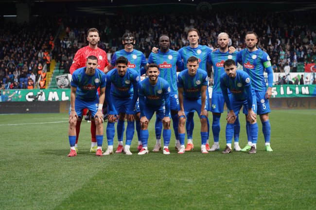 ÇAYKUR RİZESPOR A.Ş. 1 - 1 NET GLOBAL SİVASSPOR