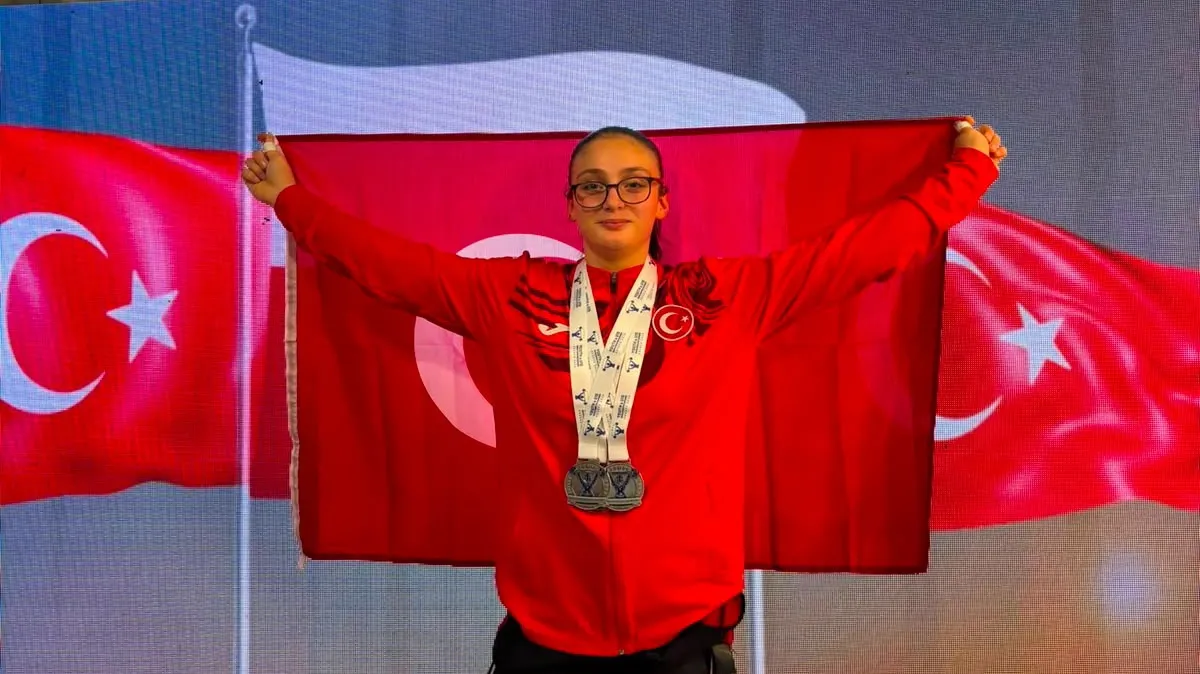 Milli Sporcumuz Meryem Kandemir’den Avrupa’da 3 Madalya ve 3 Türkiye Rekoru