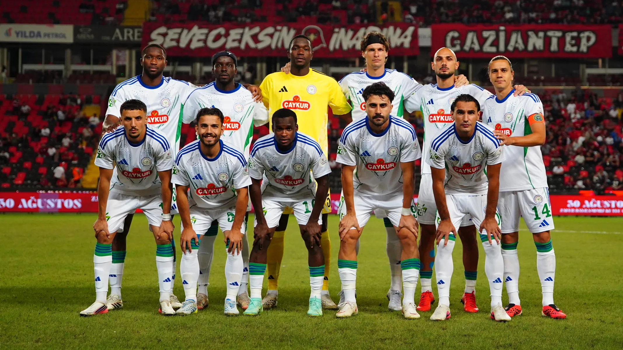 GAZİANTEP FUTBOL KULÜBÜ A.Ş.	1 - 2	ÇAYKUR RİZESPOR A.Ş.