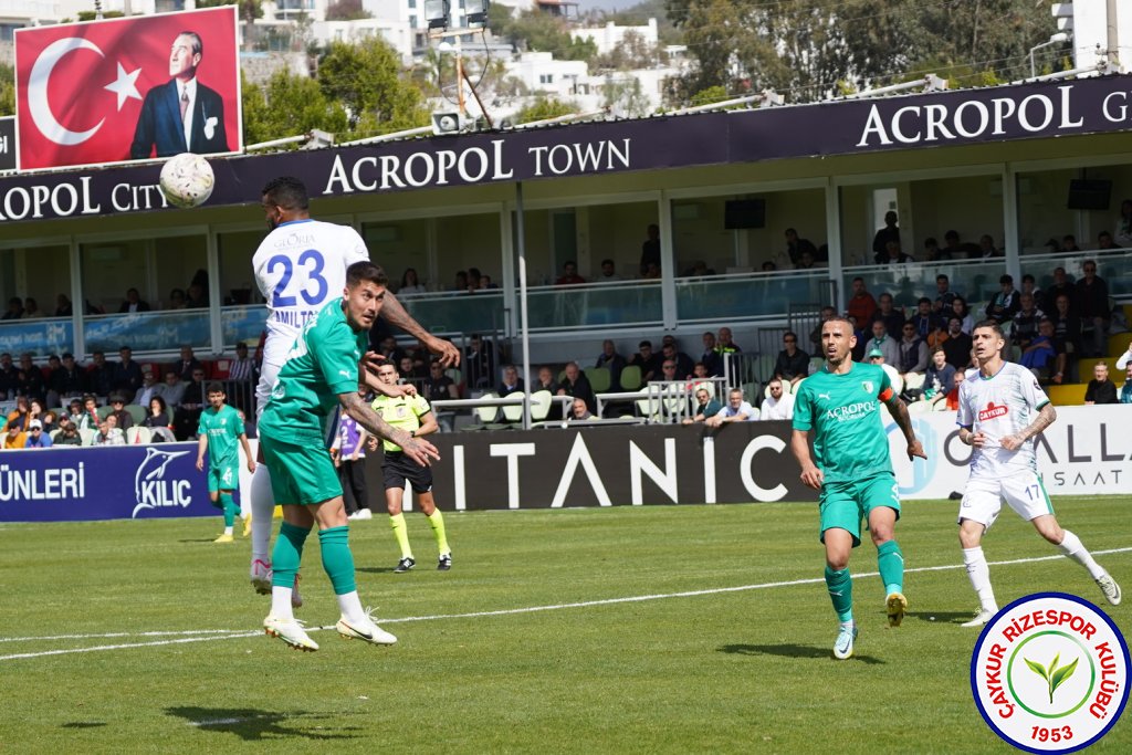 BODRUMSPOR A.Ş. 1-2 ÇAYKUR RİZESPOR A.Ş.