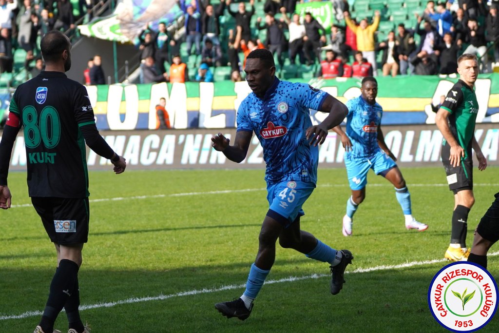 ÇAYKUR RİZESPOR 2 – 1 SAKARYASPOR / MUHTEŞEM GALİBİYET