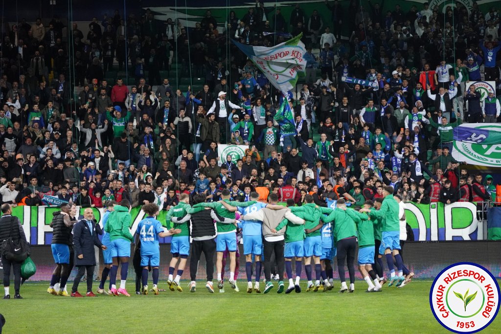 ÇAYKUR RİZESPOR 4-2 TUZLASPOR / Şampiyonluk Yolunda Bir Engel Daha Geçildi