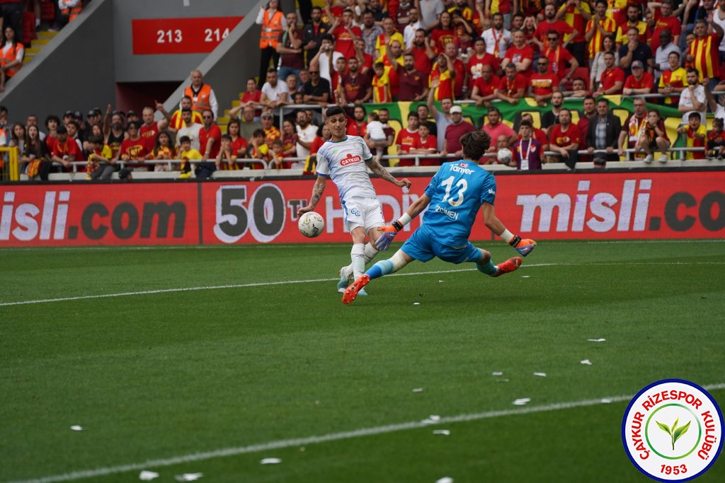 GÖZTEPE A.Ş. 3 - 3 ÇAYKUR RİZESPOR A.Ş. / Harika geri dönüş ve çok değerli bir puan