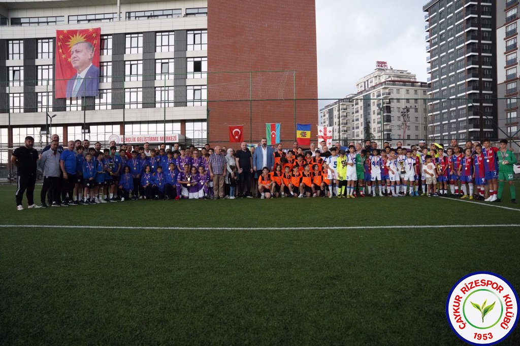 ULUSLARARASI U12 RİZE CUP BAŞLADI