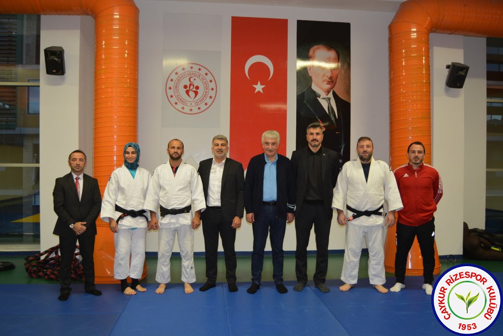 Yöneticilerimiz Çaykur Rizespor Judo Takımımızı ziyaret Etti