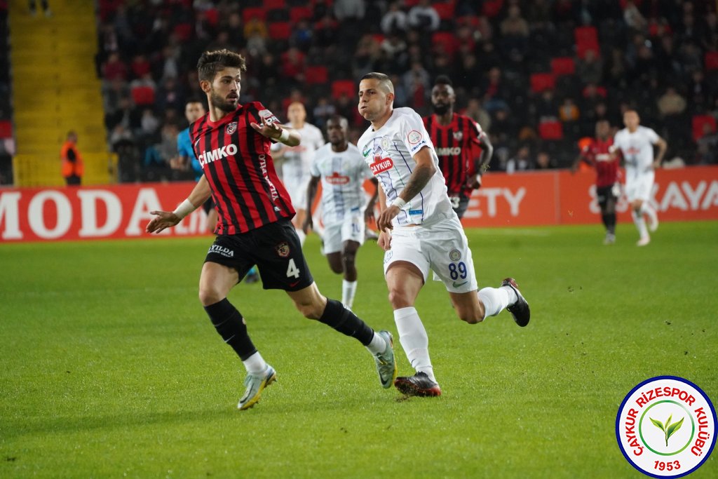 GAZİANTEP FUTBOL KULÜBÜ A.Ş. 2 - 0 ÇAYKUR RİZESPOR A.Ş.