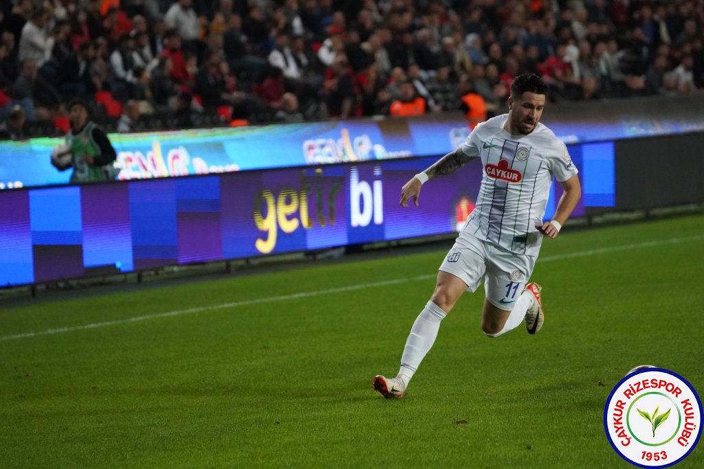 GAZİANTEP FUTBOL KULÜBÜ A.Ş. 2 - 0 ÇAYKUR RİZESPOR A.Ş.