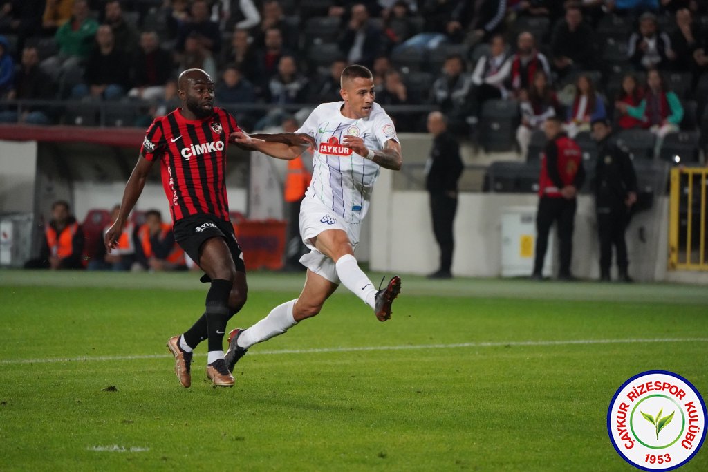 GAZİANTEP FUTBOL KULÜBÜ A.Ş. 2 - 0 ÇAYKUR RİZESPOR A.Ş.