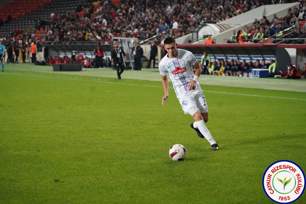 GAZİANTEP FUTBOL KULÜBÜ A.Ş. 2 - 0 ÇAYKUR RİZESPOR A.Ş.