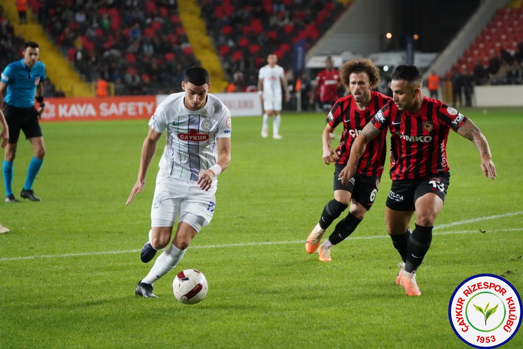 GAZİANTEP FUTBOL KULÜBÜ A.Ş. 2 - 0 ÇAYKUR RİZESPOR A.Ş.