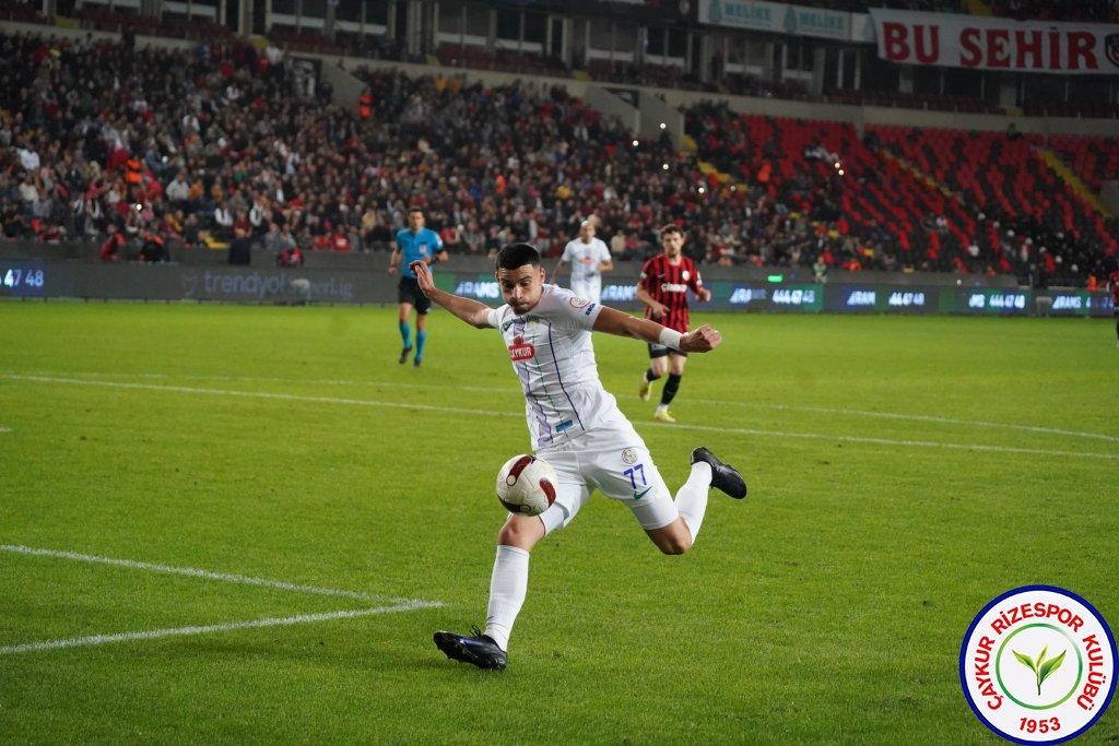 GAZİANTEP FUTBOL KULÜBÜ A.Ş. 2 - 0 ÇAYKUR RİZESPOR A.Ş.