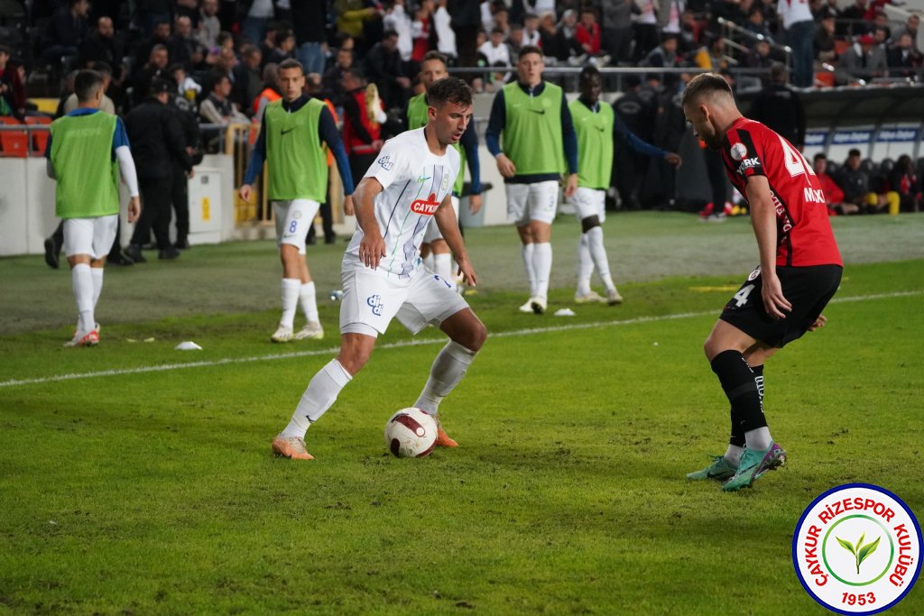 GAZİANTEP FUTBOL KULÜBÜ A.Ş. 2 - 0 ÇAYKUR RİZESPOR A.Ş.