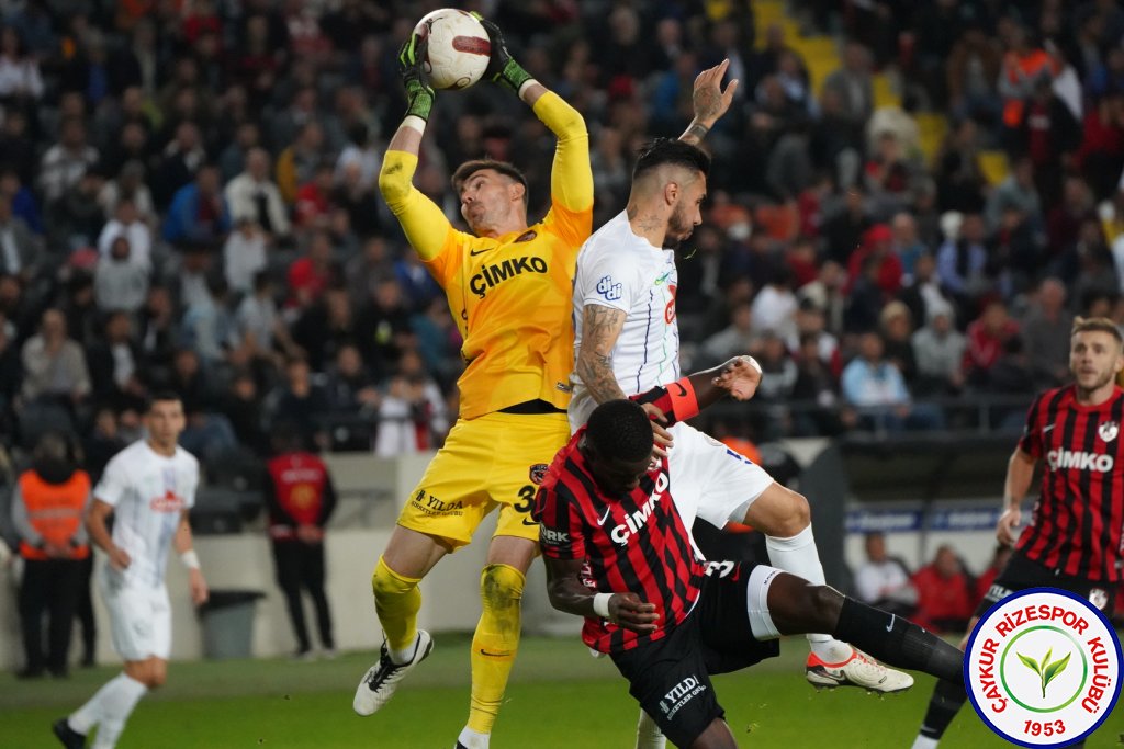 GAZİANTEP FUTBOL KULÜBÜ A.Ş. 2 - 0 ÇAYKUR RİZESPOR A.Ş.