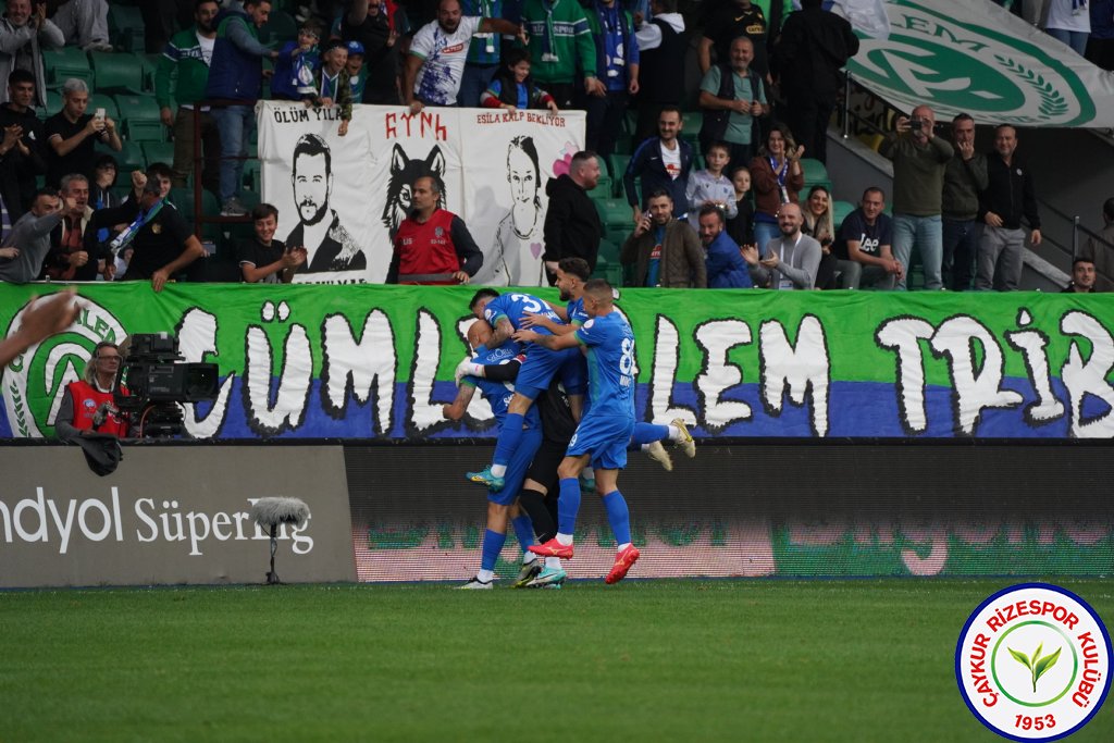 ÇAYKUR RİZESPOR A.Ş. 1-1 İSTANBULSPOR A.Ş.