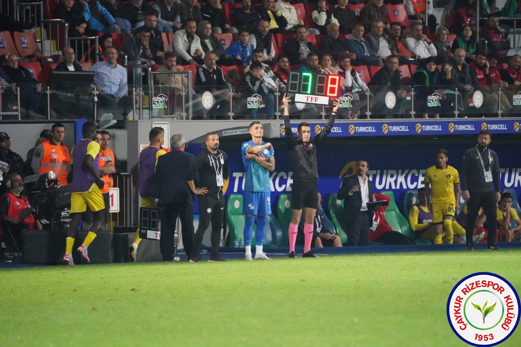 ÇAYKUR RİZESPOR A.Ş. 1-1 İSTANBULSPOR A.Ş.