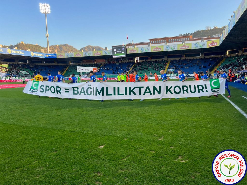 ÇAYKUR RİZESPOR 3 - 2 RAMS BAŞAKŞEHİR FUTBOL KULÜBÜ