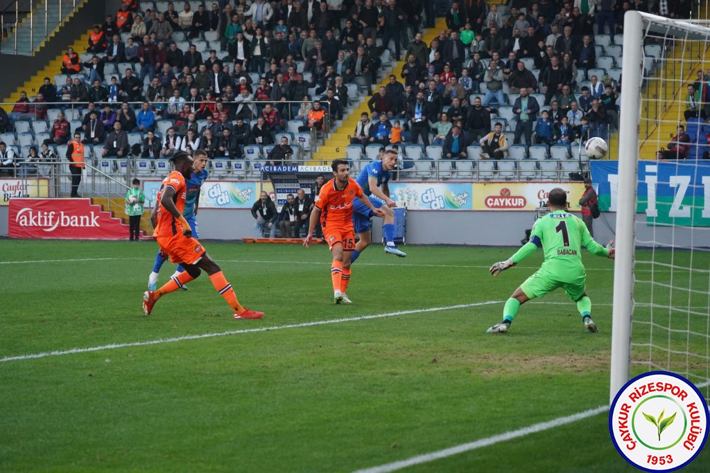 ÇAYKUR RİZESPOR 3 - 2 RAMS BAŞAKŞEHİR FUTBOL KULÜBÜ