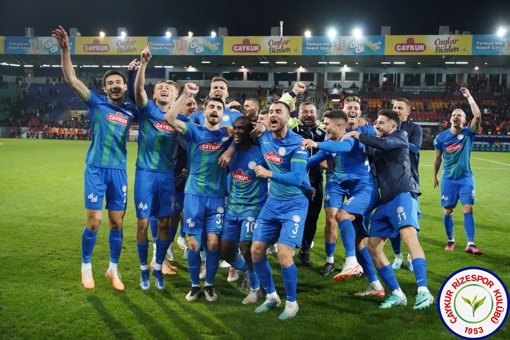 ÇAYKUR RİZESPOR 3 - 2 RAMS BAŞAKŞEHİR FUTBOL KULÜBÜ