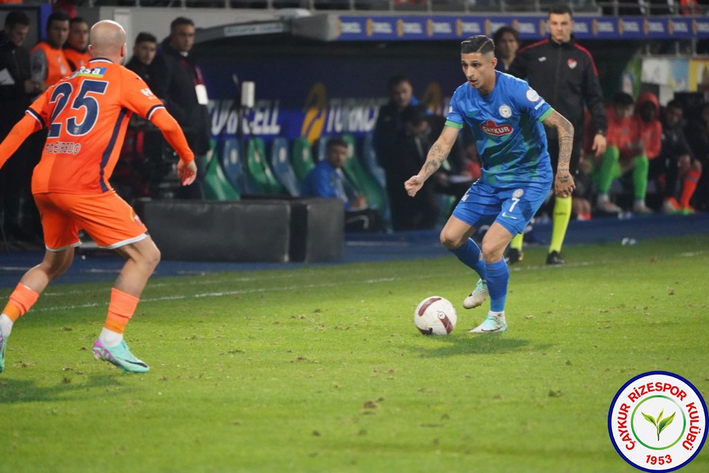 ÇAYKUR RİZESPOR 3 - 2 RAMS BAŞAKŞEHİR FUTBOL KULÜBÜ