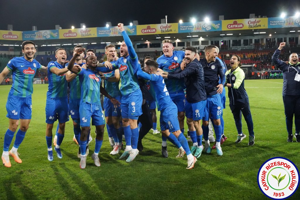 ÇAYKUR RİZESPOR 3 - 2 RAMS BAŞAKŞEHİR FUTBOL KULÜBÜ
