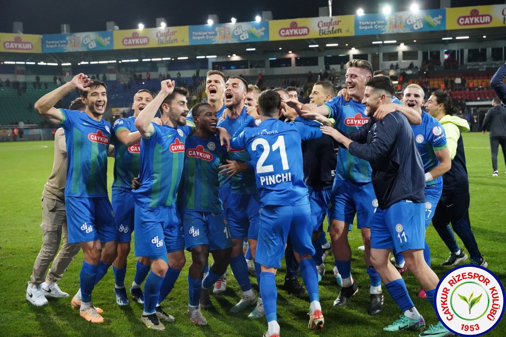 ÇAYKUR RİZESPOR 3 - 2 RAMS BAŞAKŞEHİR FUTBOL KULÜBÜ