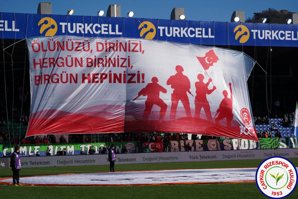 ÇAYKUR RİZESPOR A.Ş. 2 - 0 ATAKAŞ HATAYSPOR
