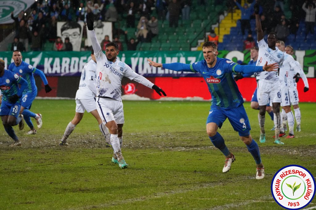 ÇAYKUR RİZESPOR A.Ş. 1 - 0 YUKATEL ADANA DEMİRSPOR A.Ş.