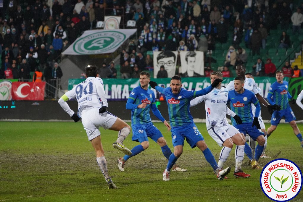 ÇAYKUR RİZESPOR A.Ş. 1 - 0 YUKATEL ADANA DEMİRSPOR A.Ş.