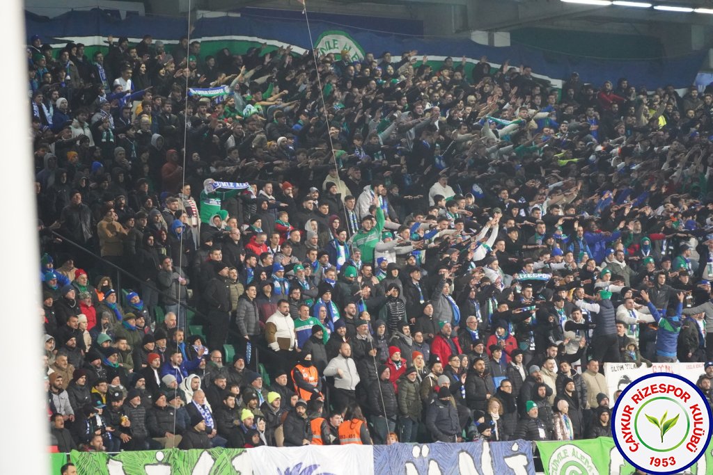 ÇAYKUR RİZESPOR A.Ş. 1 - 0 TRABZONSPOR A.Ş.