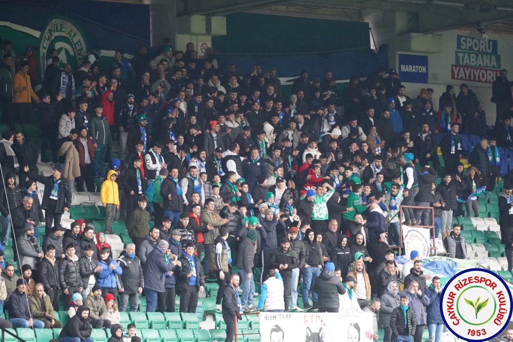 ÇAYKUR RİZESPOR A.Ş. 0 - 0 TÜMOSAN KONYASPOR
