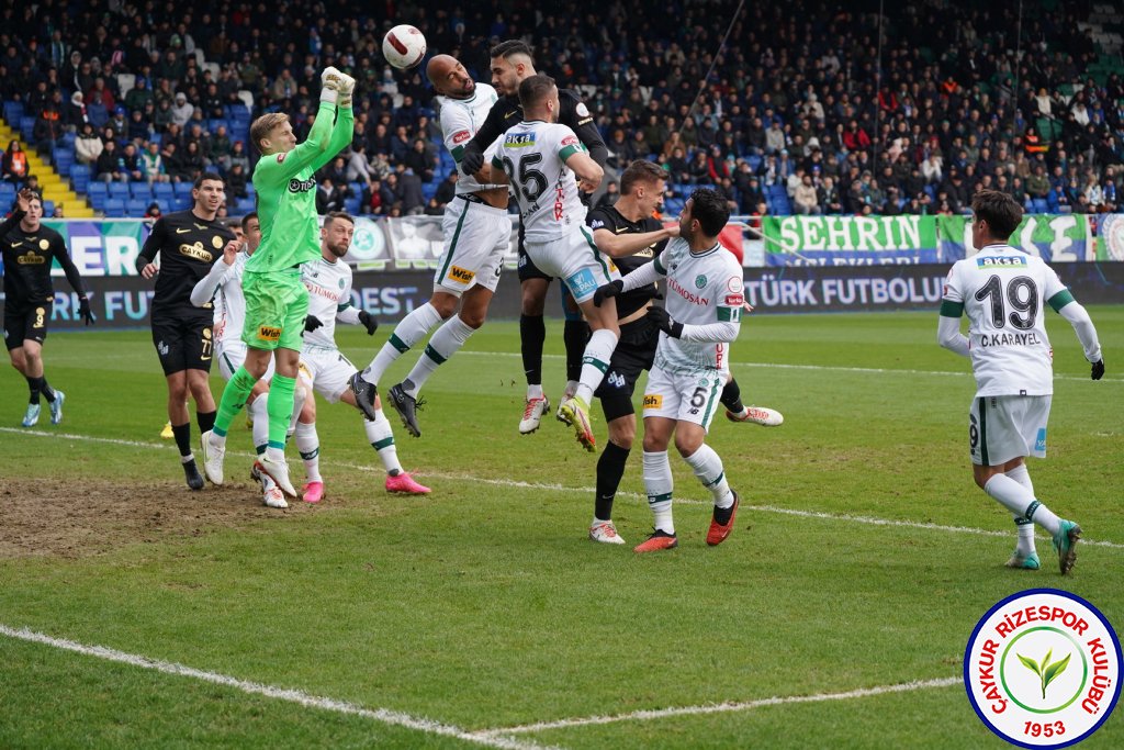 ÇAYKUR RİZESPOR A.Ş. 0 - 0 TÜMOSAN KONYASPOR