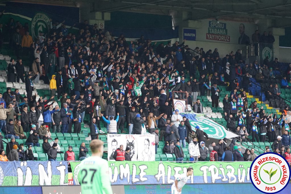ÇAYKUR RİZESPOR A.Ş. 0 - 0 TÜMOSAN KONYASPOR