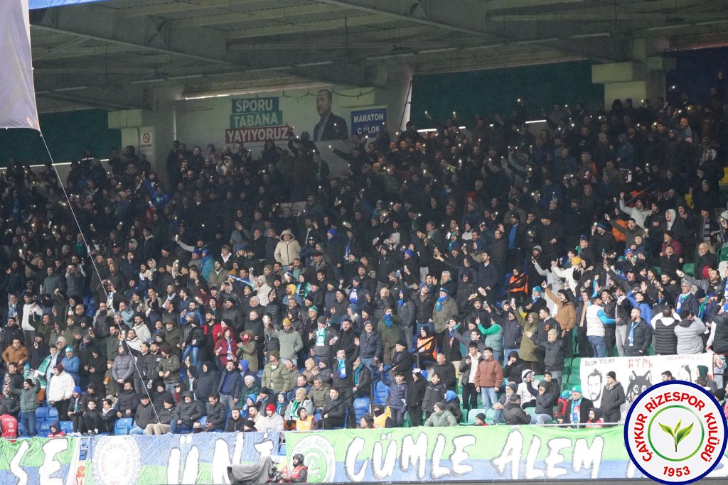 ÇAYKUR RİZESPOR A.Ş. 0 - 0 TÜMOSAN KONYASPOR