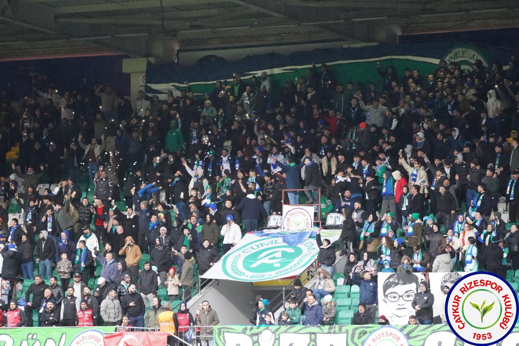 ÇAYKUR RİZESPOR A.Ş. 0 - 0 TÜMOSAN KONYASPOR