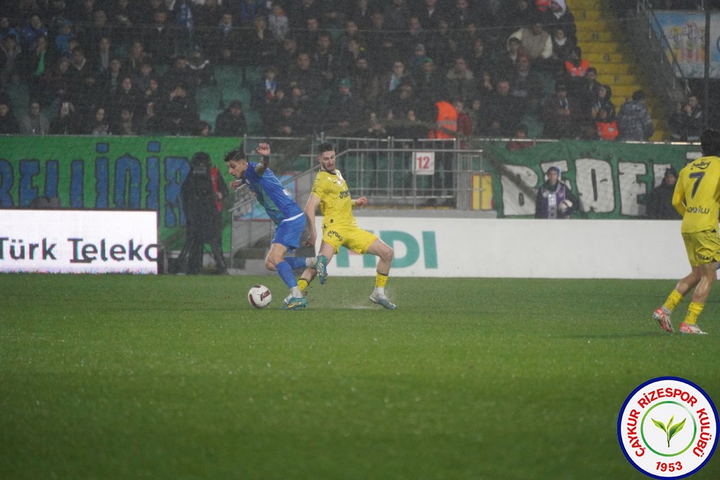 ÇAYKUR RİZESPOR A.Ş. 1 - 3 FENERBAHÇE A.Ş.