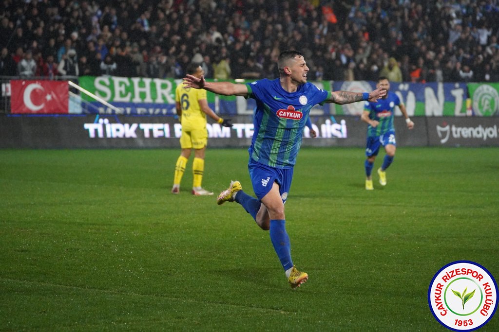 ÇAYKUR RİZESPOR A.Ş. 1 - 3 FENERBAHÇE A.Ş.