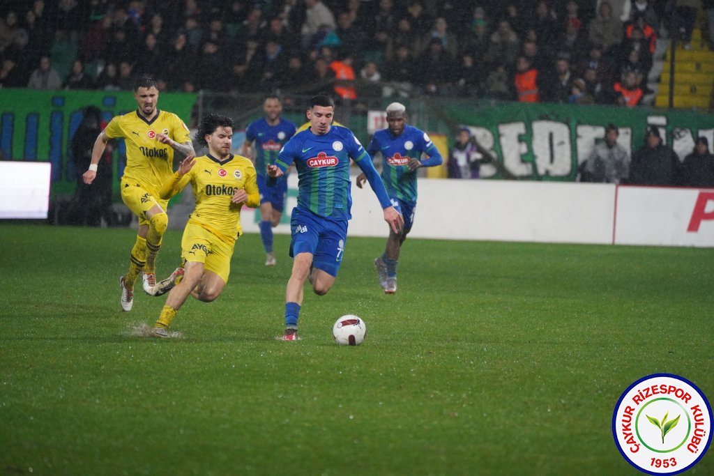 ÇAYKUR RİZESPOR A.Ş. 1 - 3 FENERBAHÇE A.Ş.