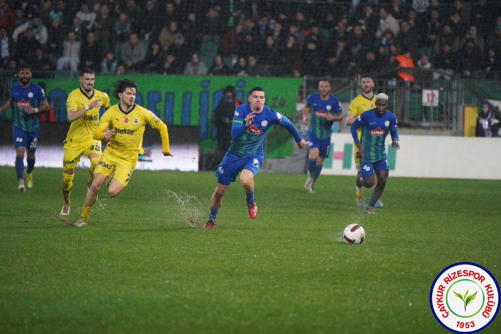 ÇAYKUR RİZESPOR A.Ş. 1 - 3 FENERBAHÇE A.Ş.