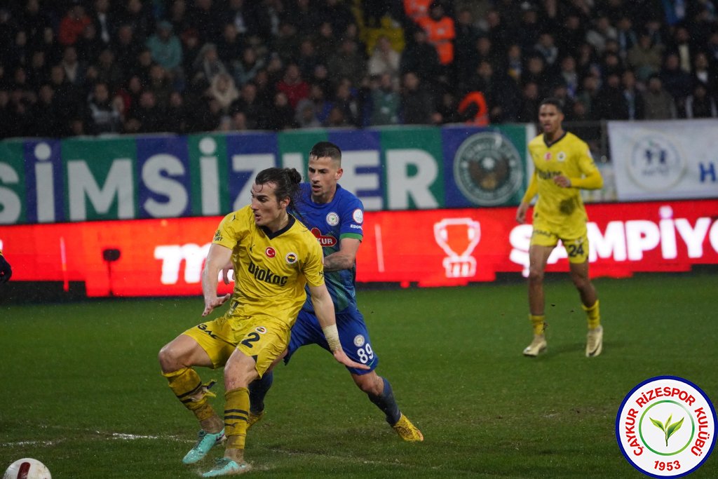 ÇAYKUR RİZESPOR A.Ş. 1 - 3 FENERBAHÇE A.Ş.