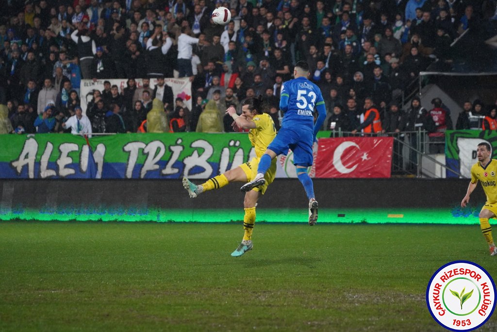 ÇAYKUR RİZESPOR A.Ş. 1 - 3 FENERBAHÇE A.Ş.