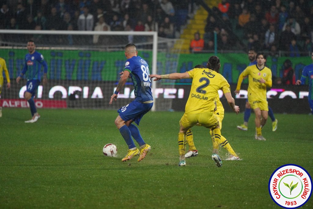 ÇAYKUR RİZESPOR A.Ş. 1 - 3 FENERBAHÇE A.Ş.