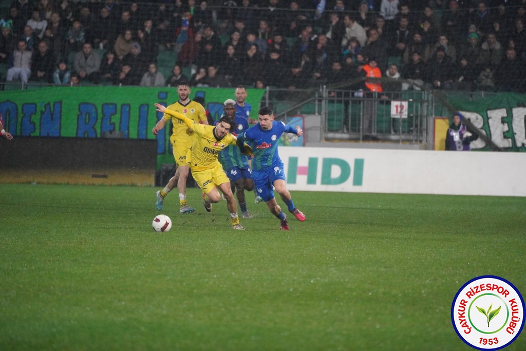 ÇAYKUR RİZESPOR A.Ş. 1 - 3 FENERBAHÇE A.Ş.