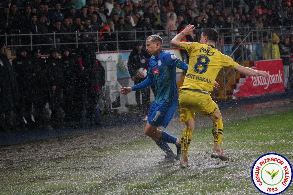 ÇAYKUR RİZESPOR A.Ş. 1 - 3 FENERBAHÇE A.Ş.