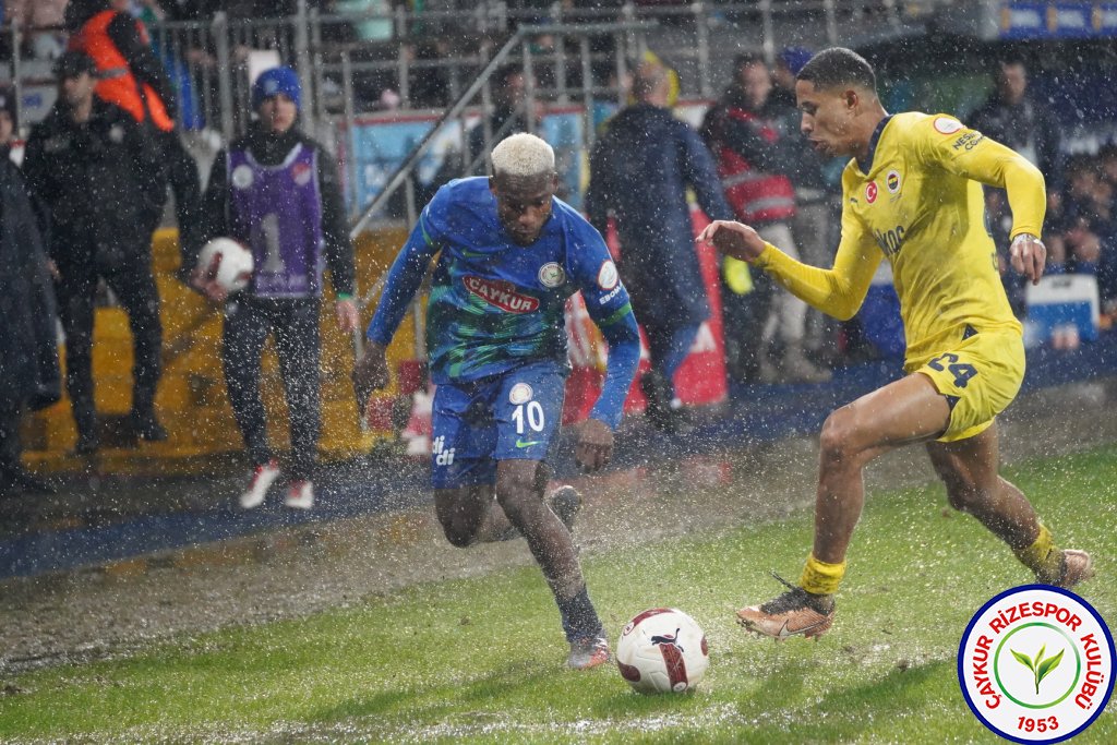 ÇAYKUR RİZESPOR A.Ş. 1 - 3 FENERBAHÇE A.Ş.