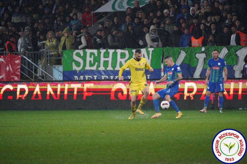 ÇAYKUR RİZESPOR A.Ş. 1 - 3 FENERBAHÇE A.Ş.