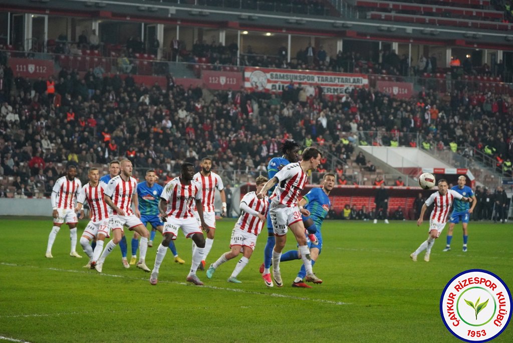 YILPORT SAMSUNSPOR 3 - 0 ÇAYKUR RİZESPOR A.Ş.