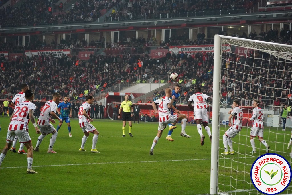 YILPORT SAMSUNSPOR 3 - 0 ÇAYKUR RİZESPOR A.Ş.