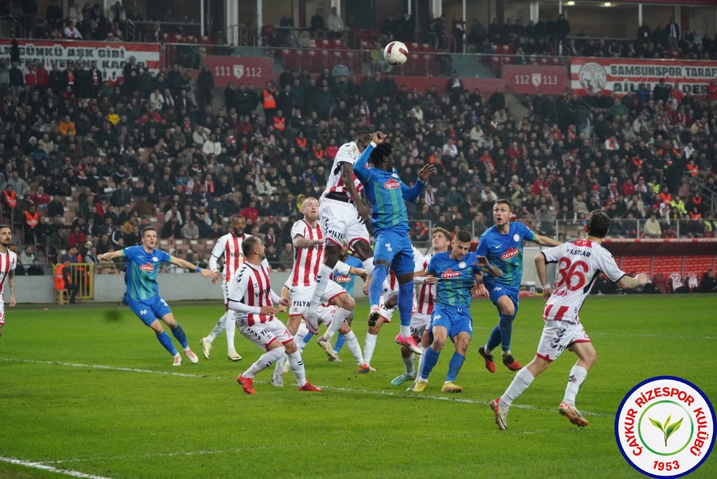 YILPORT SAMSUNSPOR 3 - 0 ÇAYKUR RİZESPOR A.Ş.